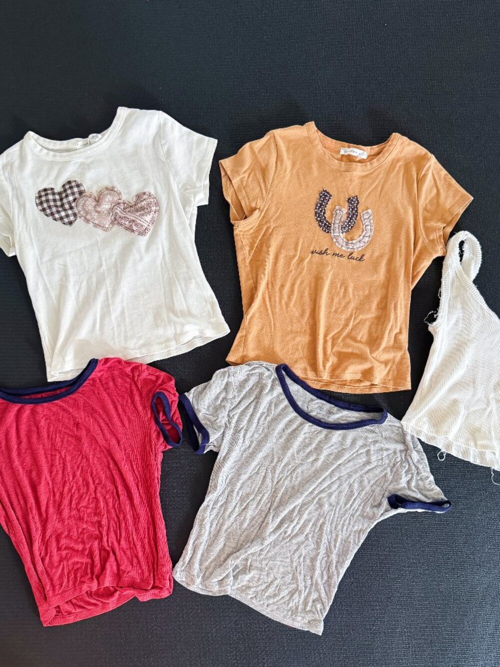 Altar'd State Aerie Cotton Baby Tee Lot of 5